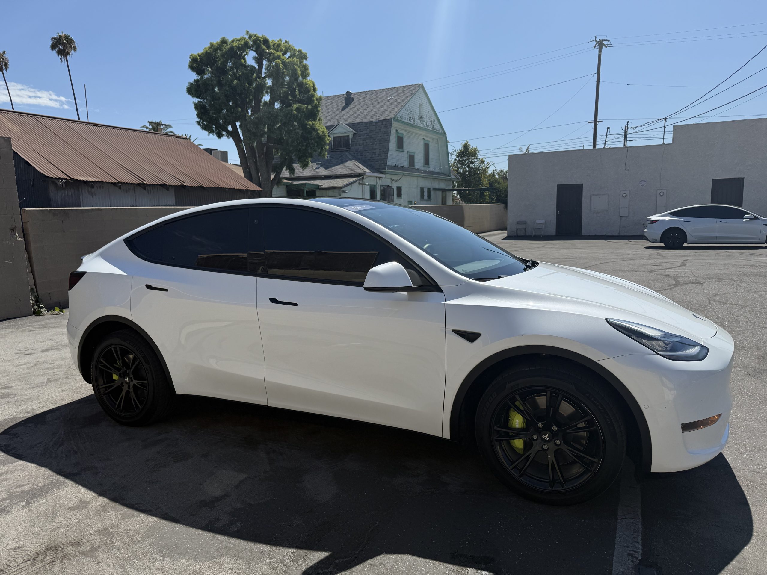 2021 Tesla Model Y White AWD 70K Miles