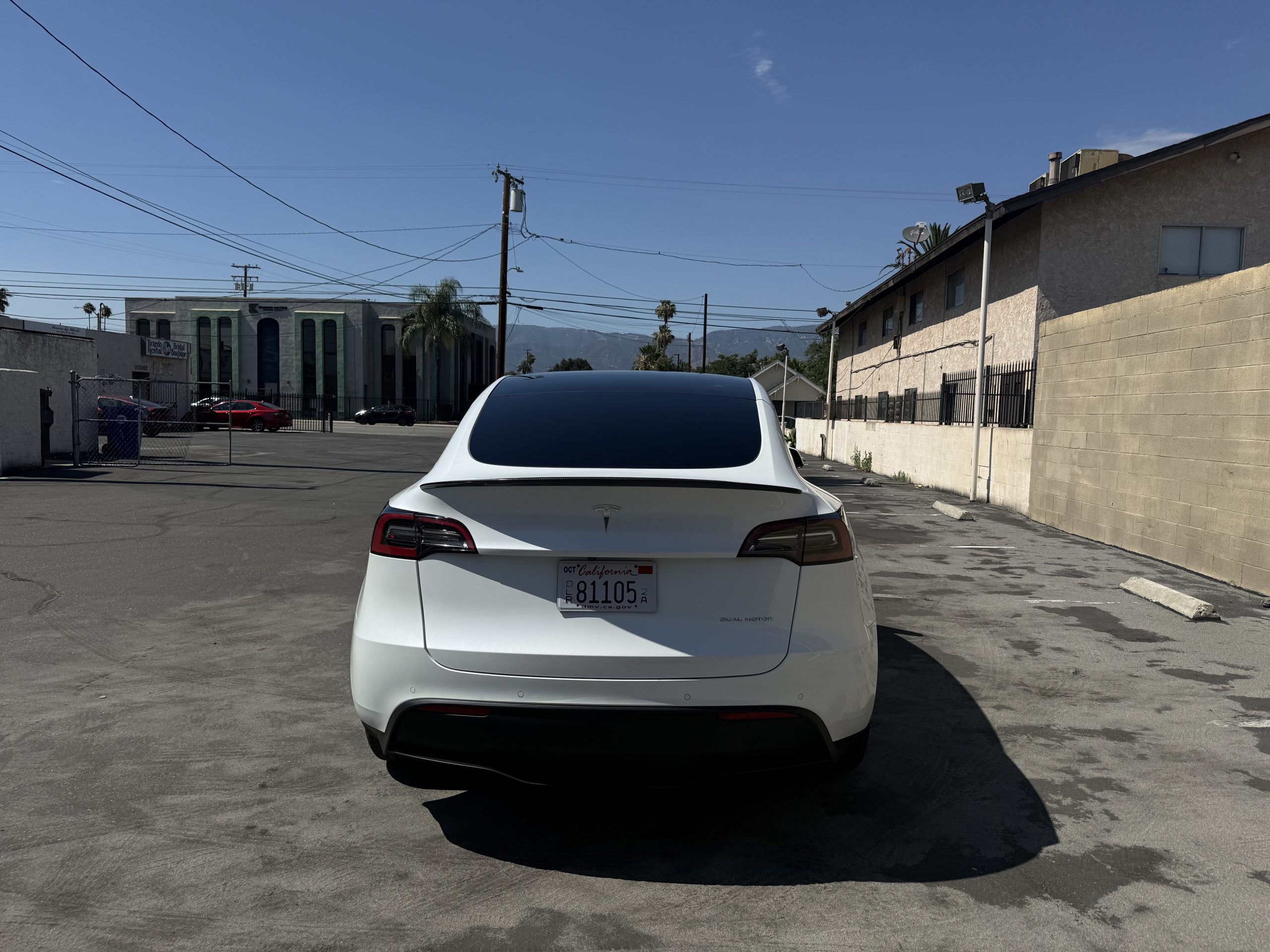 2021 Tesla Model Y White AWD 70K Miles