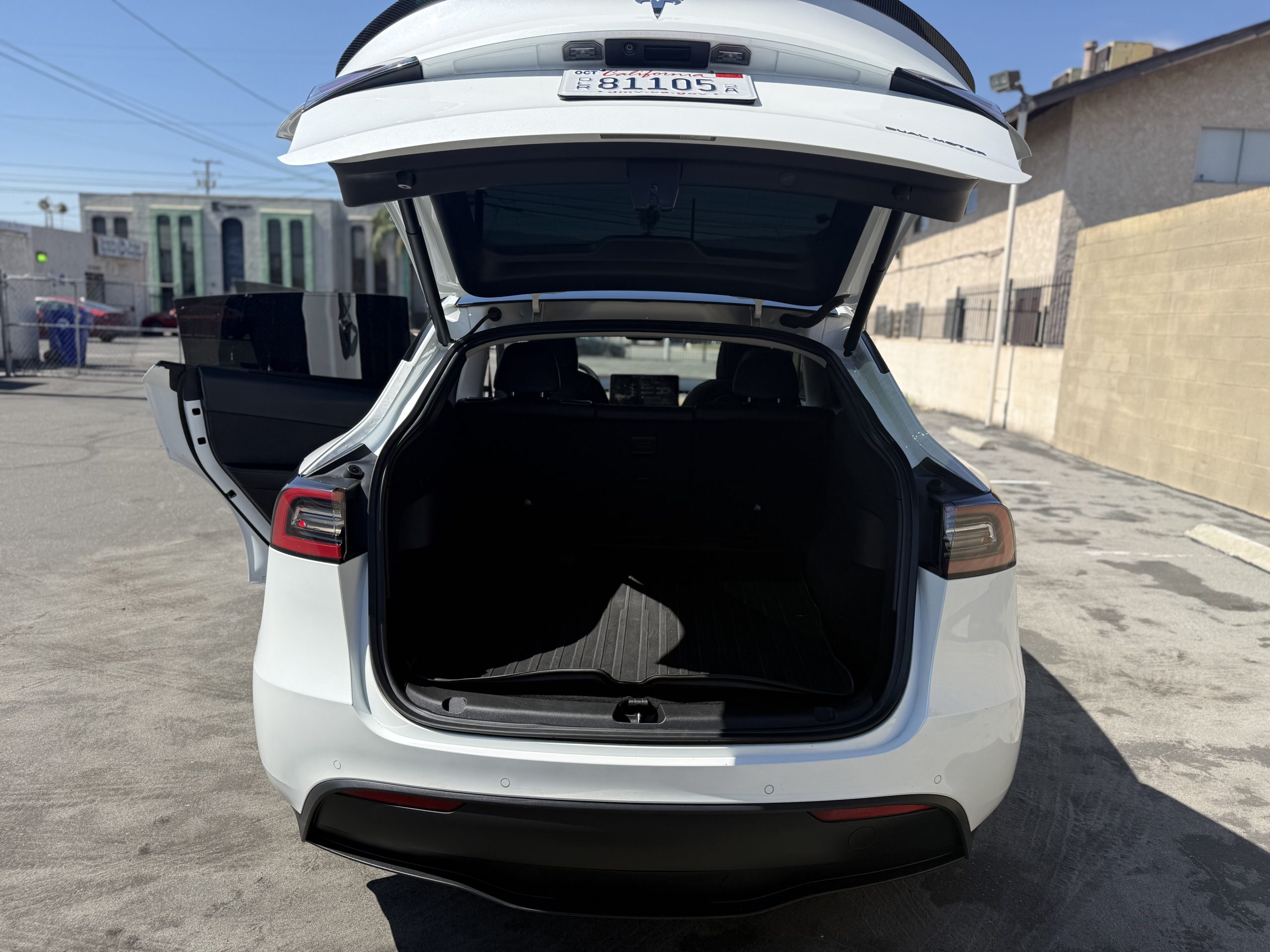 2021 Tesla Model Y White AWD 70K Miles
